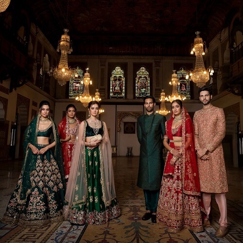 Memoirs Of A Maharani: Bespoke Coordinated Outfits By Shyamal & Bhumika