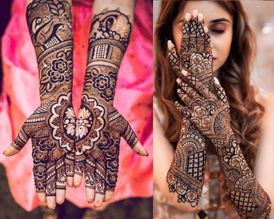 Ramadan 2021 Latest Mehendi Designs: Beautiful Arabic, Rajasthani, Indian,  Full-Hand and Finger Mehndi Patterns You Can Try During Ramzan | 🙏🏻  LatestLY