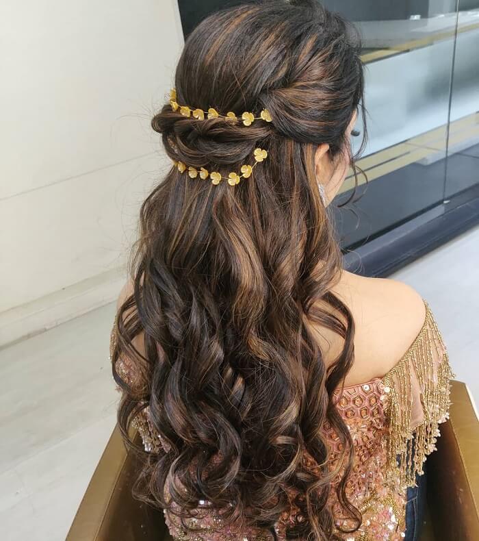 Engagement Hairstyles for Indian Brides - Don't Miss These All