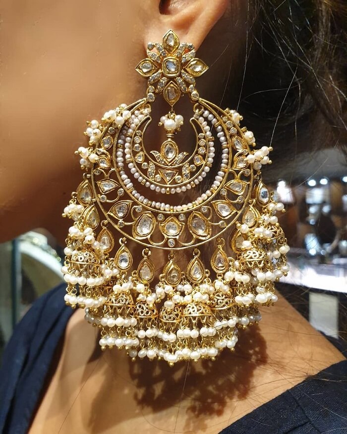 Oversized Earrings for Brides Inspired By Bollywood Celebrities: Royal Regal These Are