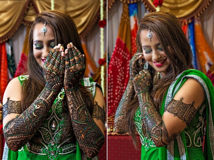 Mehndi bride maids  Wedding photography india Indian bride photography  poses Indian wedding photography poses