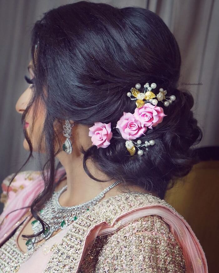 M E H N D I HAIR INSPO #bridesmaids #bridalhairstyle #mehndihair #mehn... |  TikTok