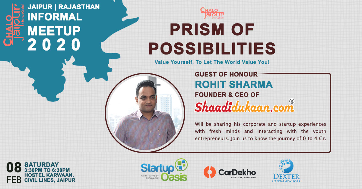 Prism Of Possibilities Edition 1.0: The First Ever Activity Based Informal Meet Up By 'Chalo Jaipur' | Jaipur, India