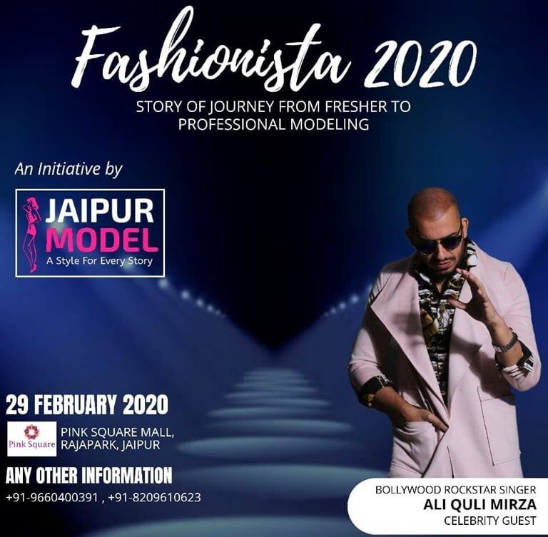 Fashionista2020: Glimpses Of The Much Awaited Fashion Show Initiated By Jaipur Models!