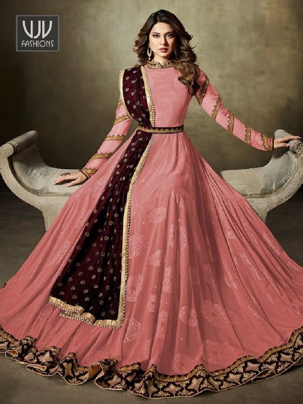 Share more than 63 anarkali dress with belt latest