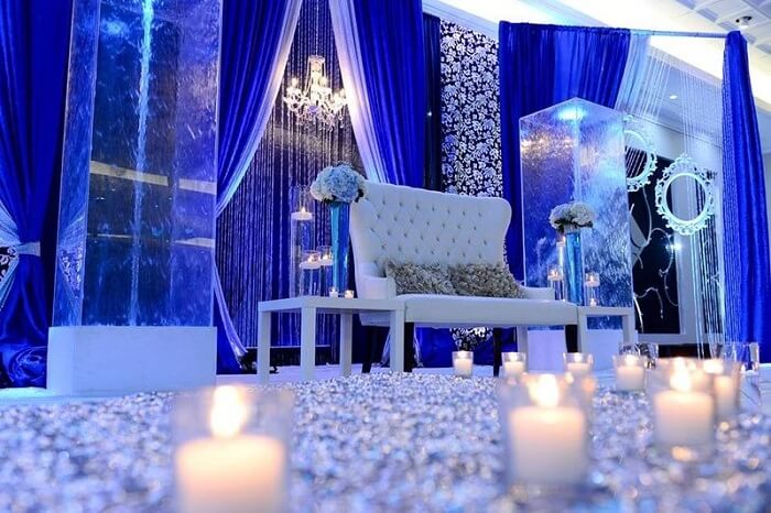 Royal Blue Wedding Decoration Ideas, Royal Blue Table Decorations Wedding