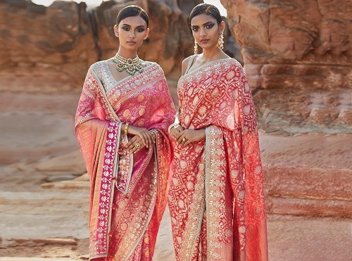 From Classic to Traditional: Glimmering Designer Gota Patti Sarees to Augment Your Beauty!