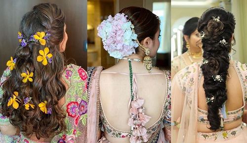 Indian Bridal Hairstyles For Reception That Quintessential The Mingling Of Style And Traditions