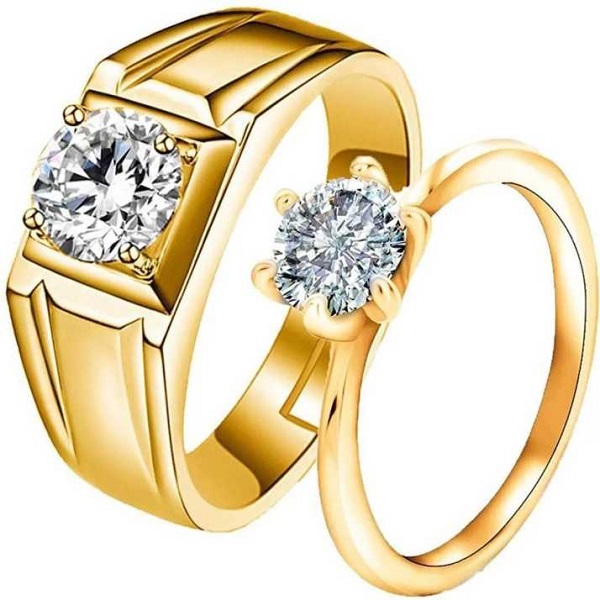 Couple Rings - Buy Couple Rings Online in India | Myntra