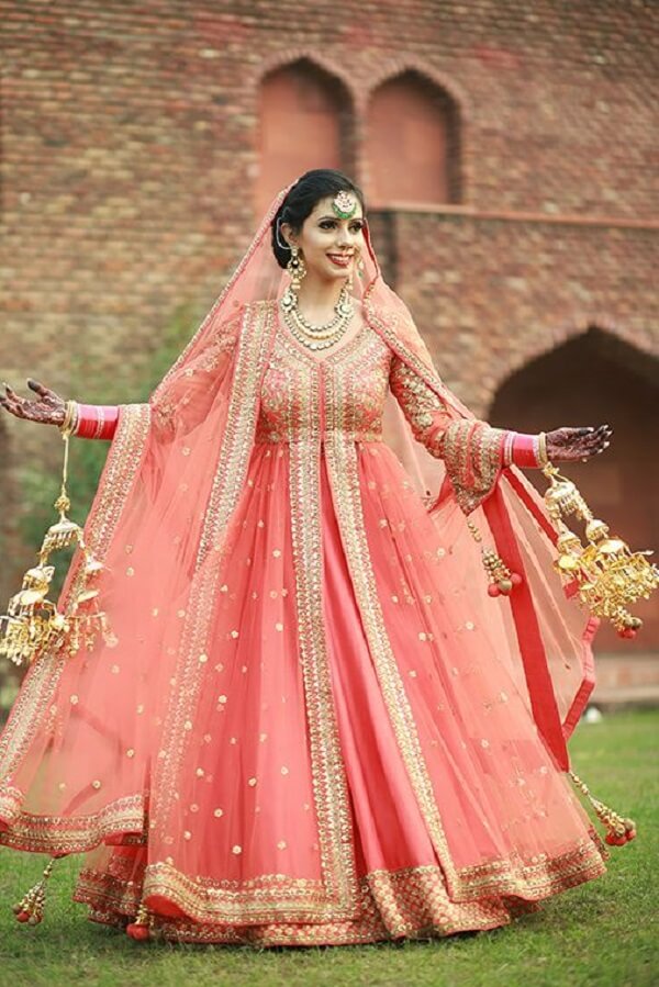 punjabi girl wedding dress