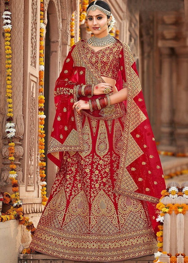 punjabi girl wedding dress