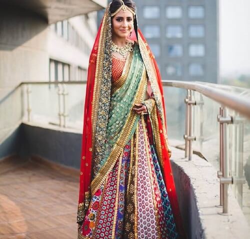 Utter Chic Double Dupatta Color Combinations For Levelling Up Your Bridal Game