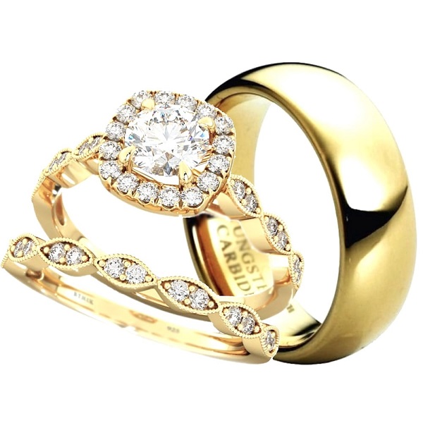 30 Stunning Gold Engagement Ring Designs For Couple