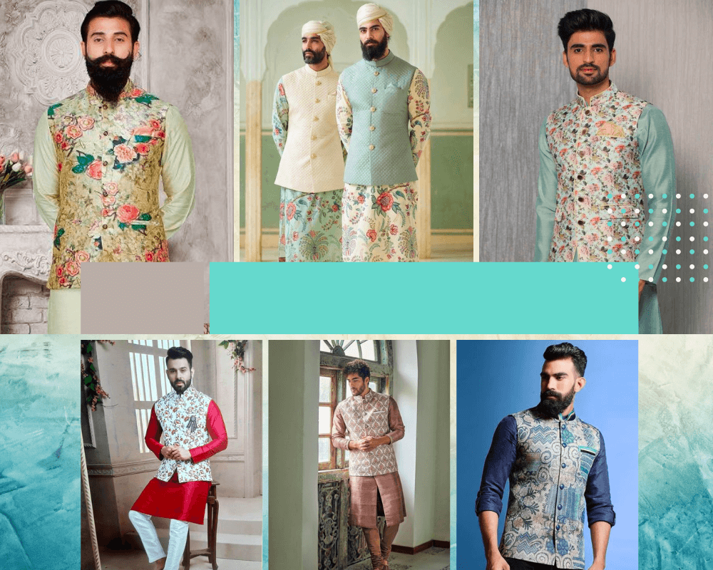Style In Classy Ethnic Style With Groom Wear Nehru Jacket