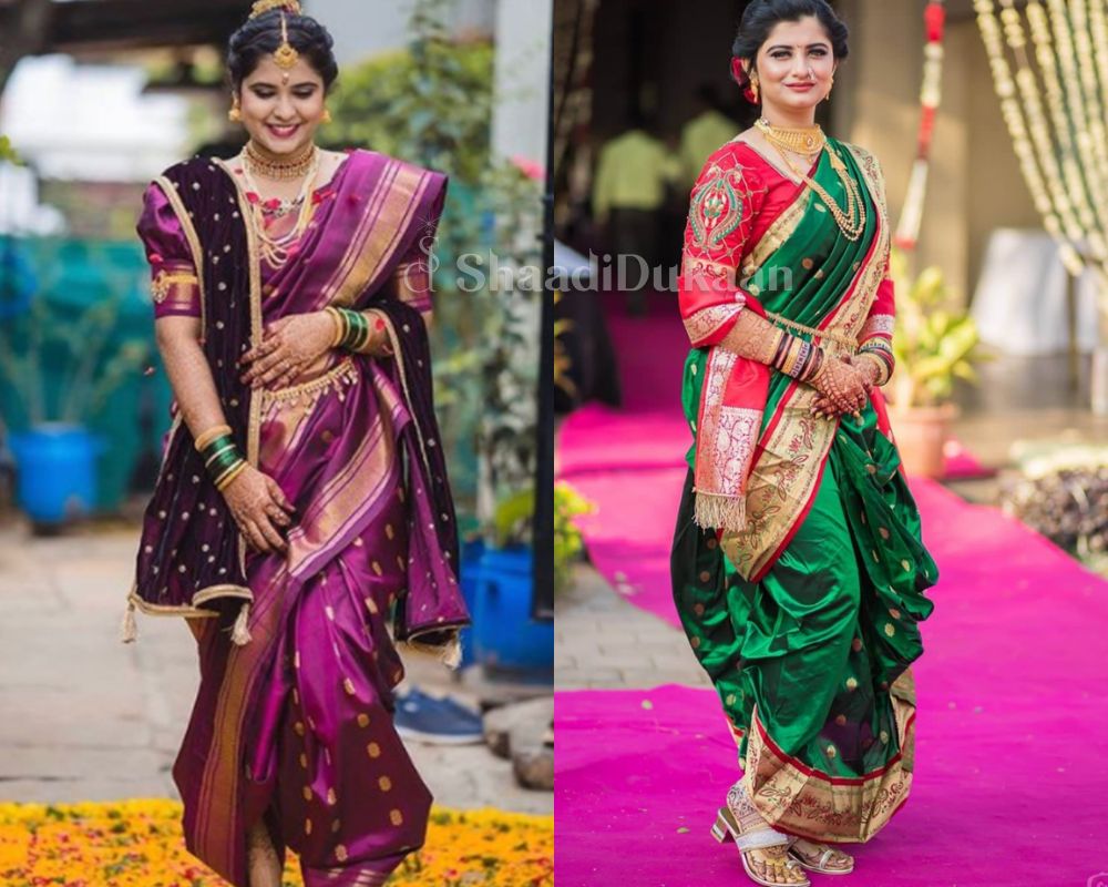 Top Maharashtrian Bridal Looks Worth Taking Inspirations From! | Marathi  bride, Indian bridal fashion, Indian bride outfits