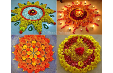 Amazing Floral Rangoli Designs To Bring Positivity This Diwali