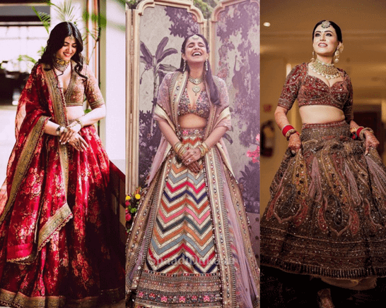Wedding Wear Indian Designer Heavy Work Pink Lehenga Choli