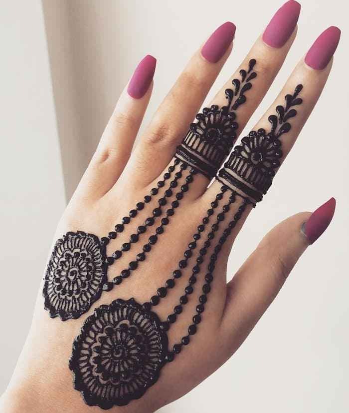 23 Stunning Bracelet Jewellery Mehndi Designs - Girlicious Beauty