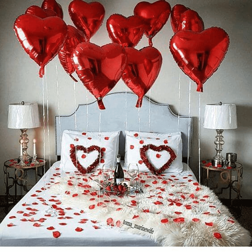 Bedroom decoration || Wedding Room decoration || Floral Bedroom | A  complete, Impressive luxury event needs the essential setting to shine,  such as the perfect backdrops, the lush and Elegant flower decoration,
