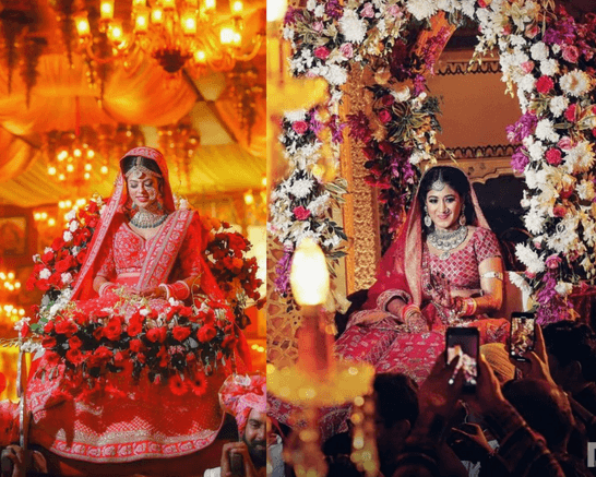 51+ Captivating Designs Of Palki for Bride Entry In Royal Style