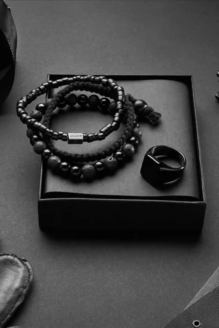 Bracelet as wedding gift for groom