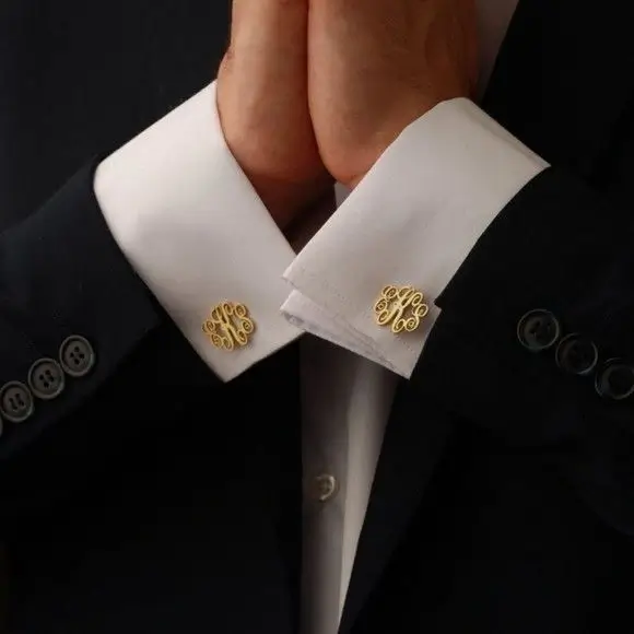 Cufflinks as wedding gift for groom