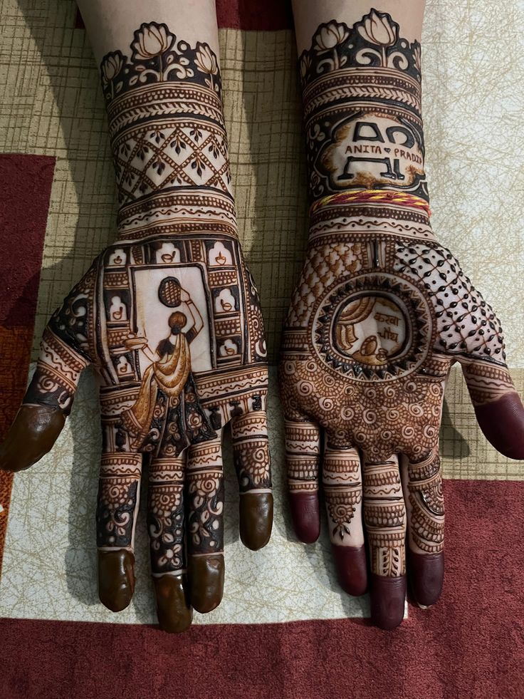 Karwa Chauth Mehndi Designs