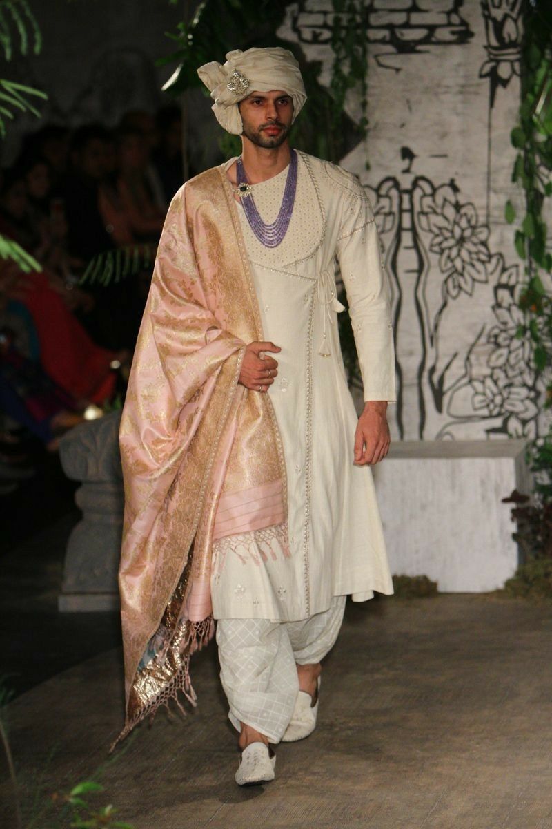 Angarkha-Style Sherwani