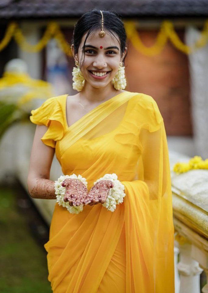 Haldi Ceremony Dress