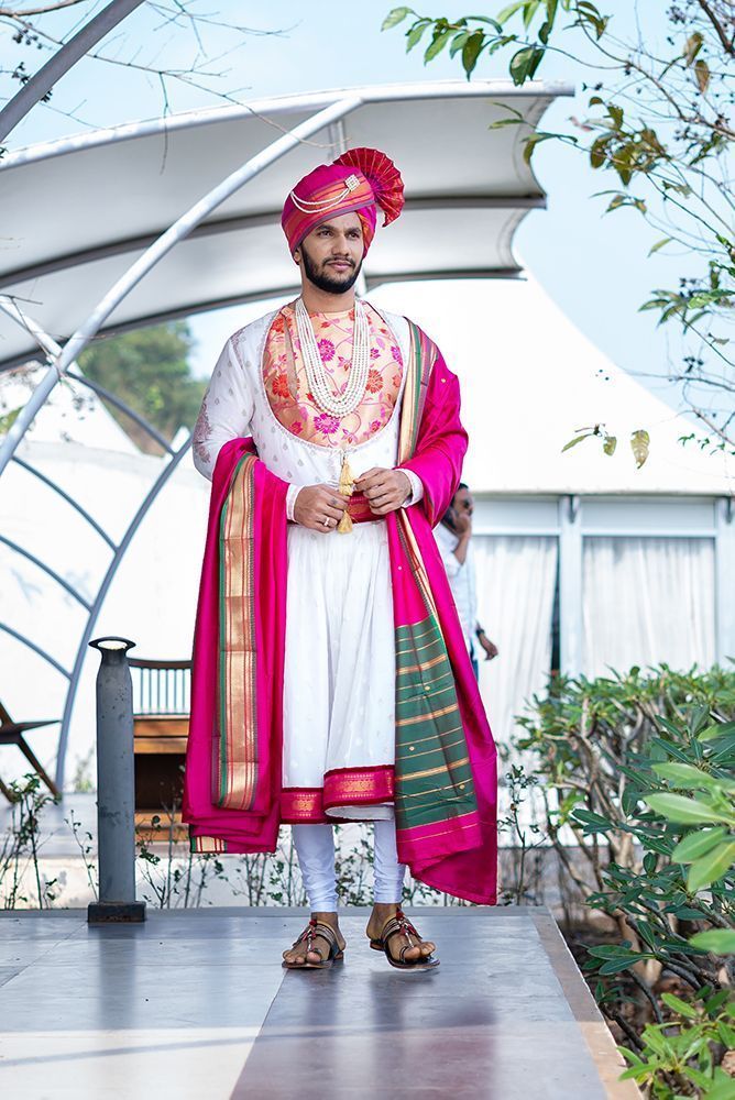 Angarkha-Style Sherwani