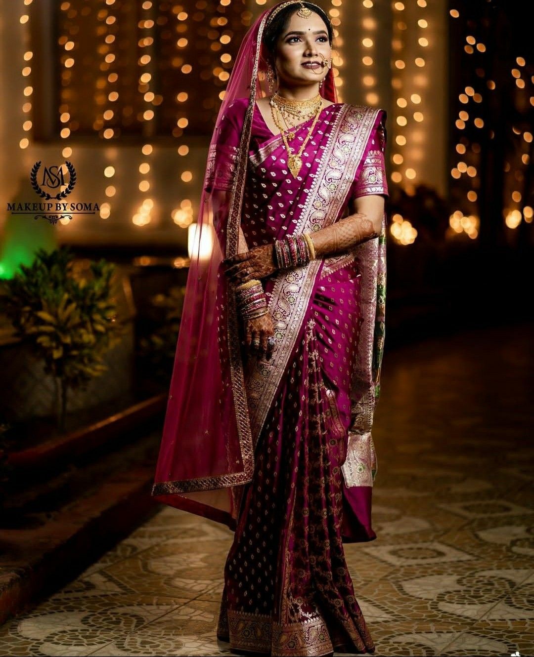 Traditional Shalu Saree