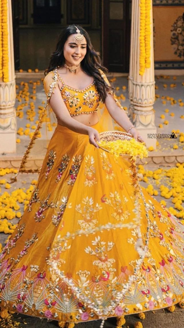 Yellow Lehenga
