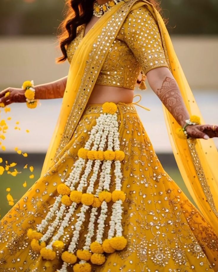Haldi Dress