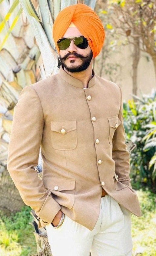 Bandhgala with Pheta