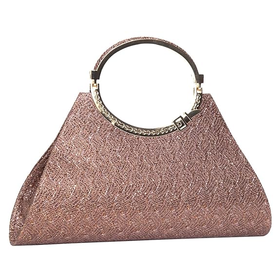 Metallic Minimal Bridal Clutch