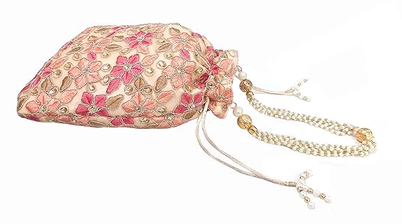 Pearl Handle Bridal Potli