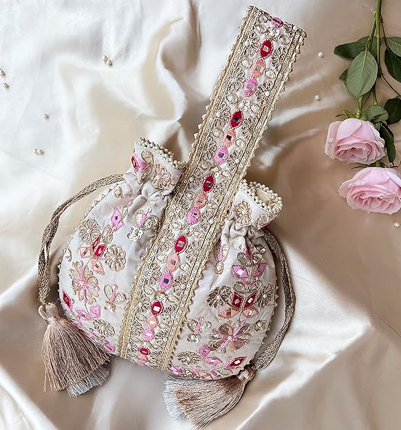 Handcrafted Embroidered Potli Bag