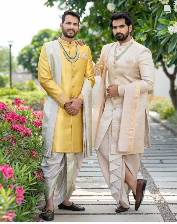 Royal Kurta with Dhoti-Style Pants