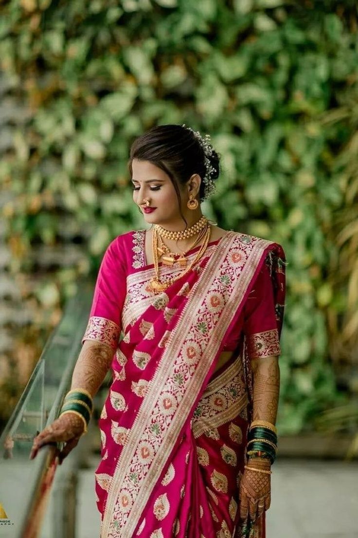 Traditional Shalu Saree