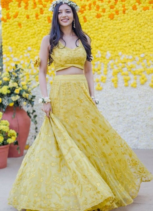 Haldi Ceremony Dress