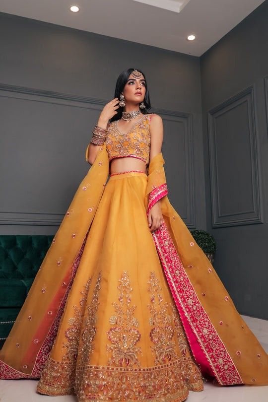 Yellow Lehenga