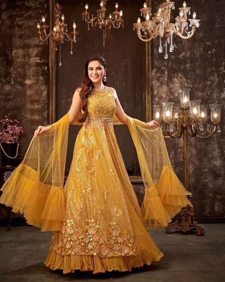 Haldi Dress
