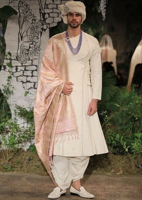 Royal Kurta with Dhoti-Style Pants