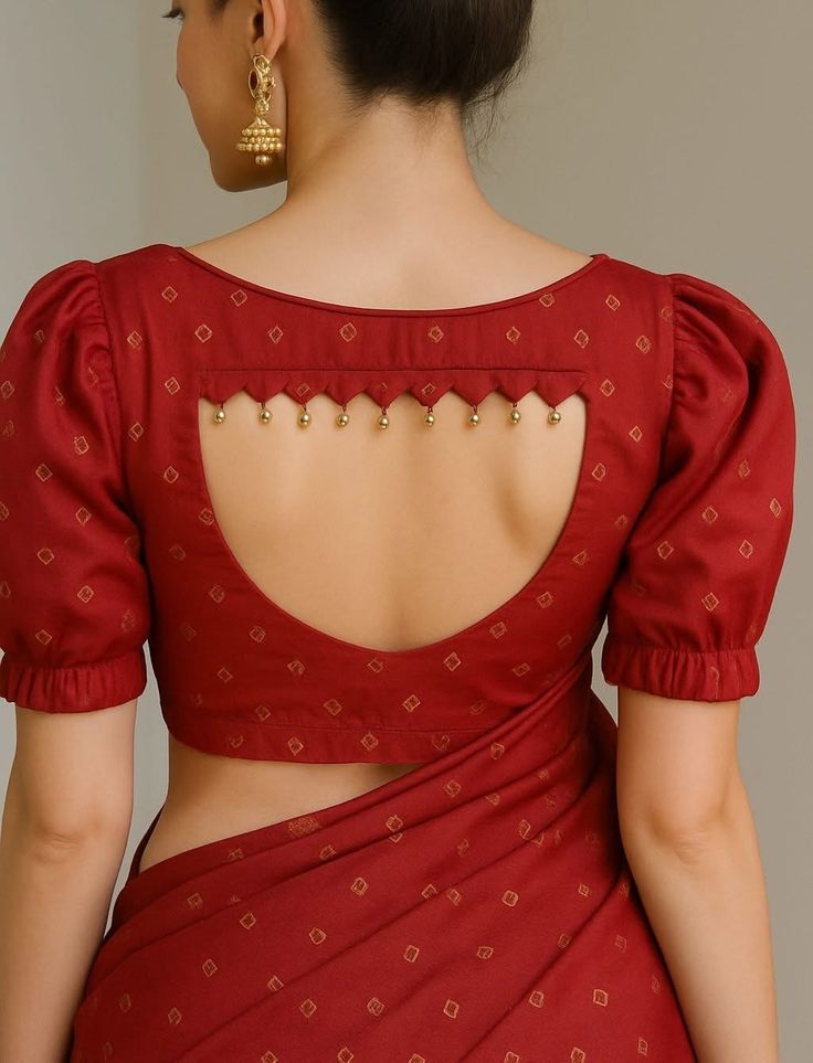 Boat Neck Blouse Designs