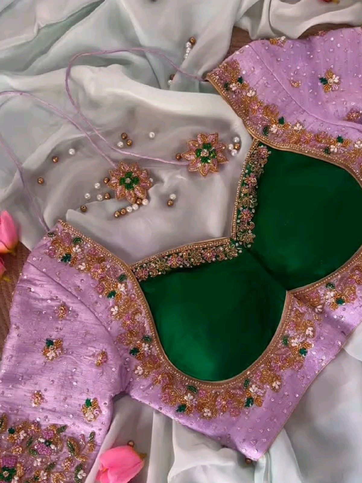 Latest Patch Work Blouse Designs for Every Occasion