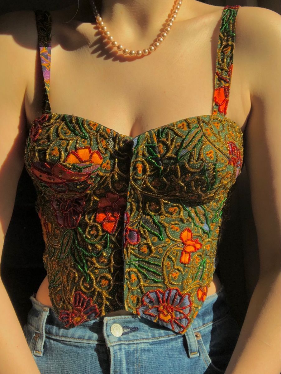 Corset Plunge Blouses