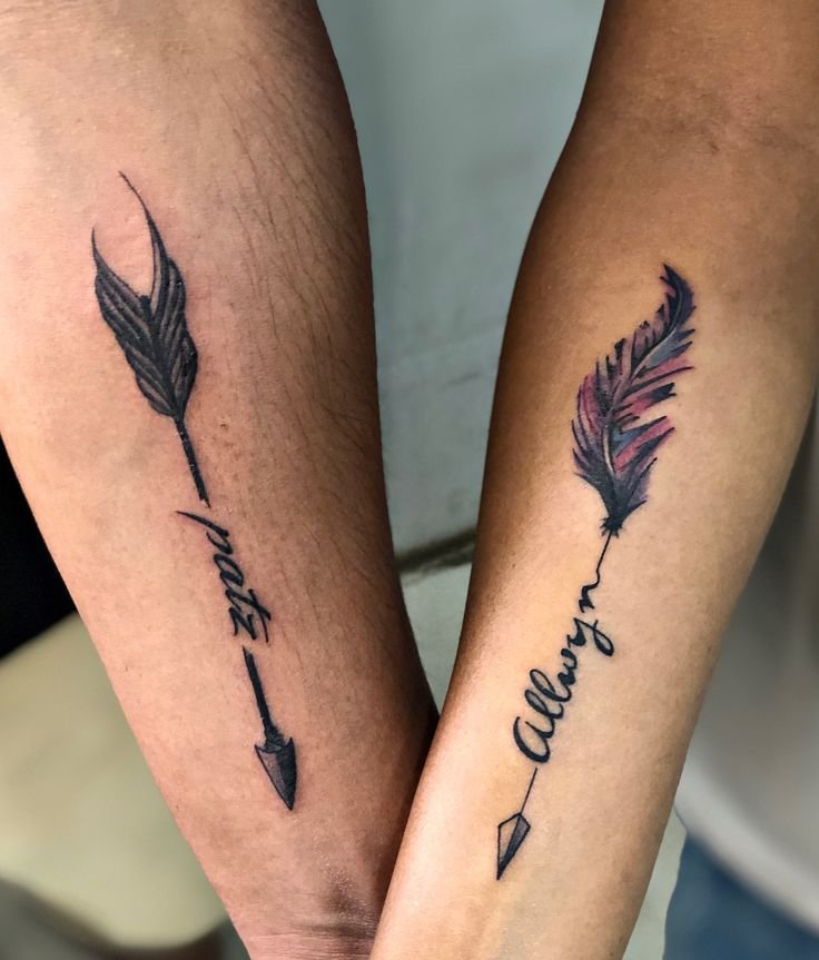 True Love Couple Tattoo Designs