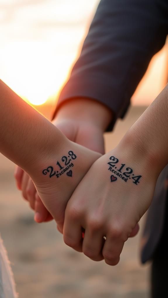 True Love Couple Tattoo Designs