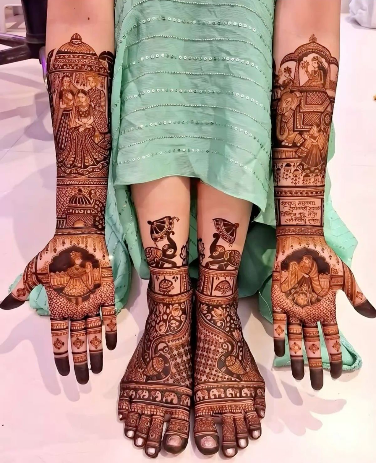 Painting Dulha Dulhan