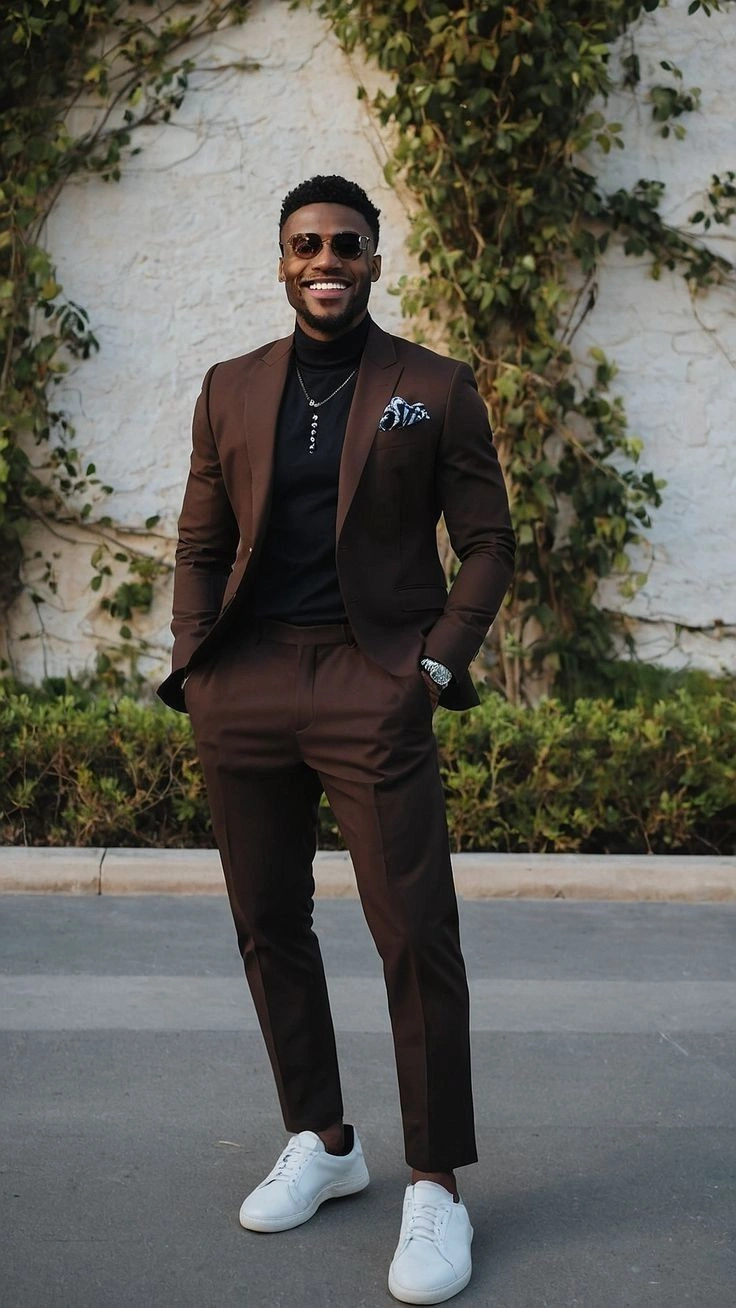 Formal Dress for Men for a Wedding with Dark Skin